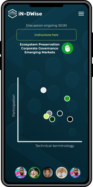 Tibsi mobile interface